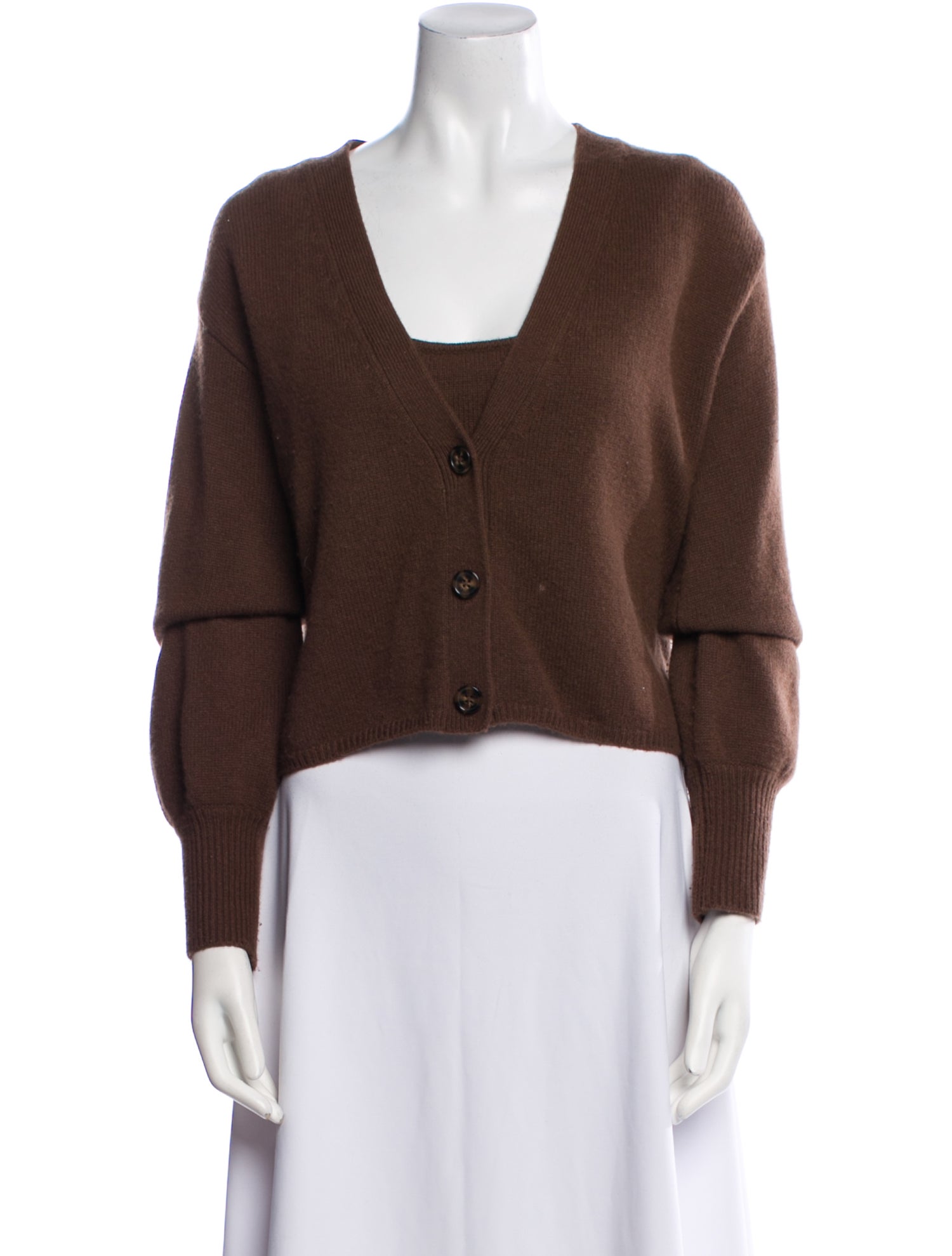 Reformation Cashmere V-Neck Sweater