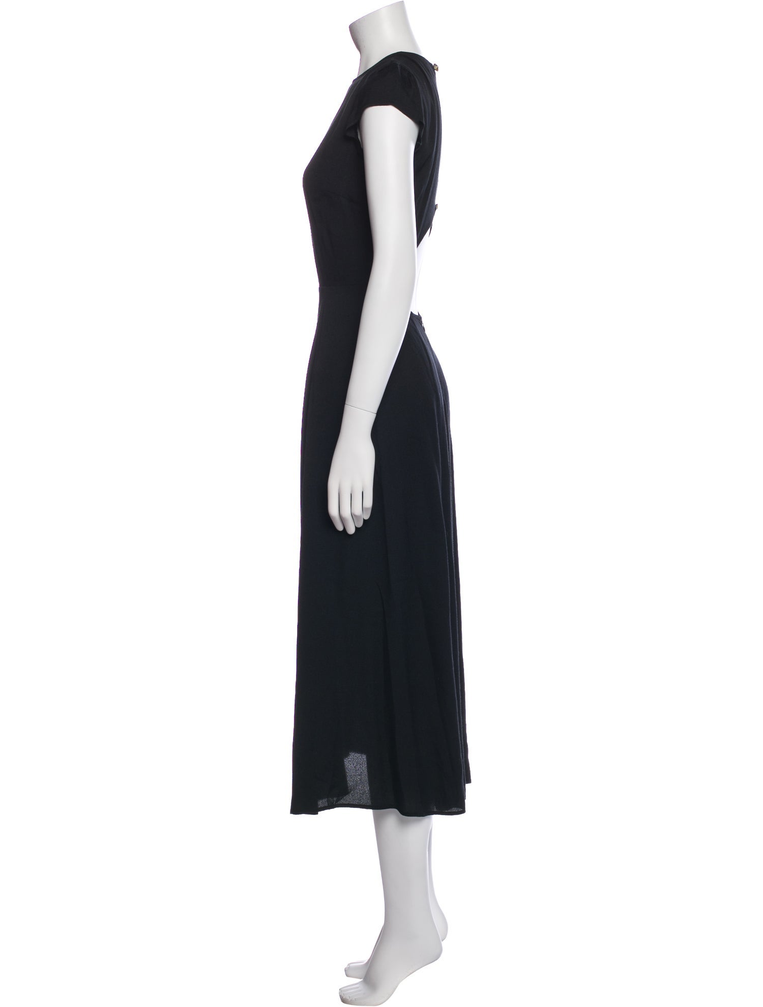 Reformation Crew Neck Long Dress