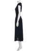 Reformation Crew Neck Long Dress