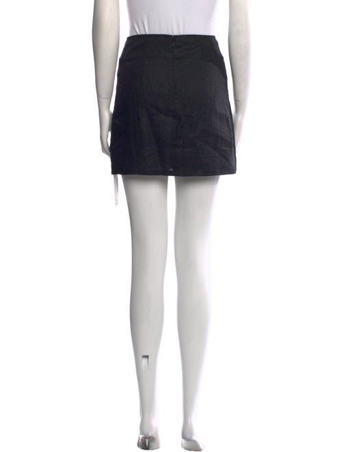 Reformation Linen Mini Skirt