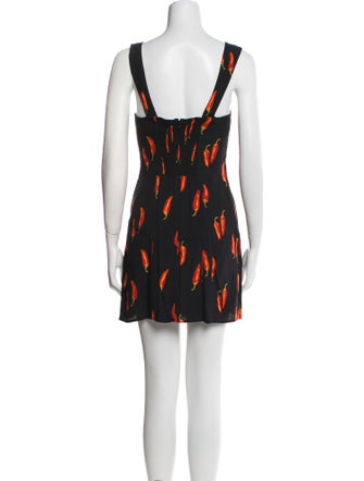 Reformation Printed Mini Dress