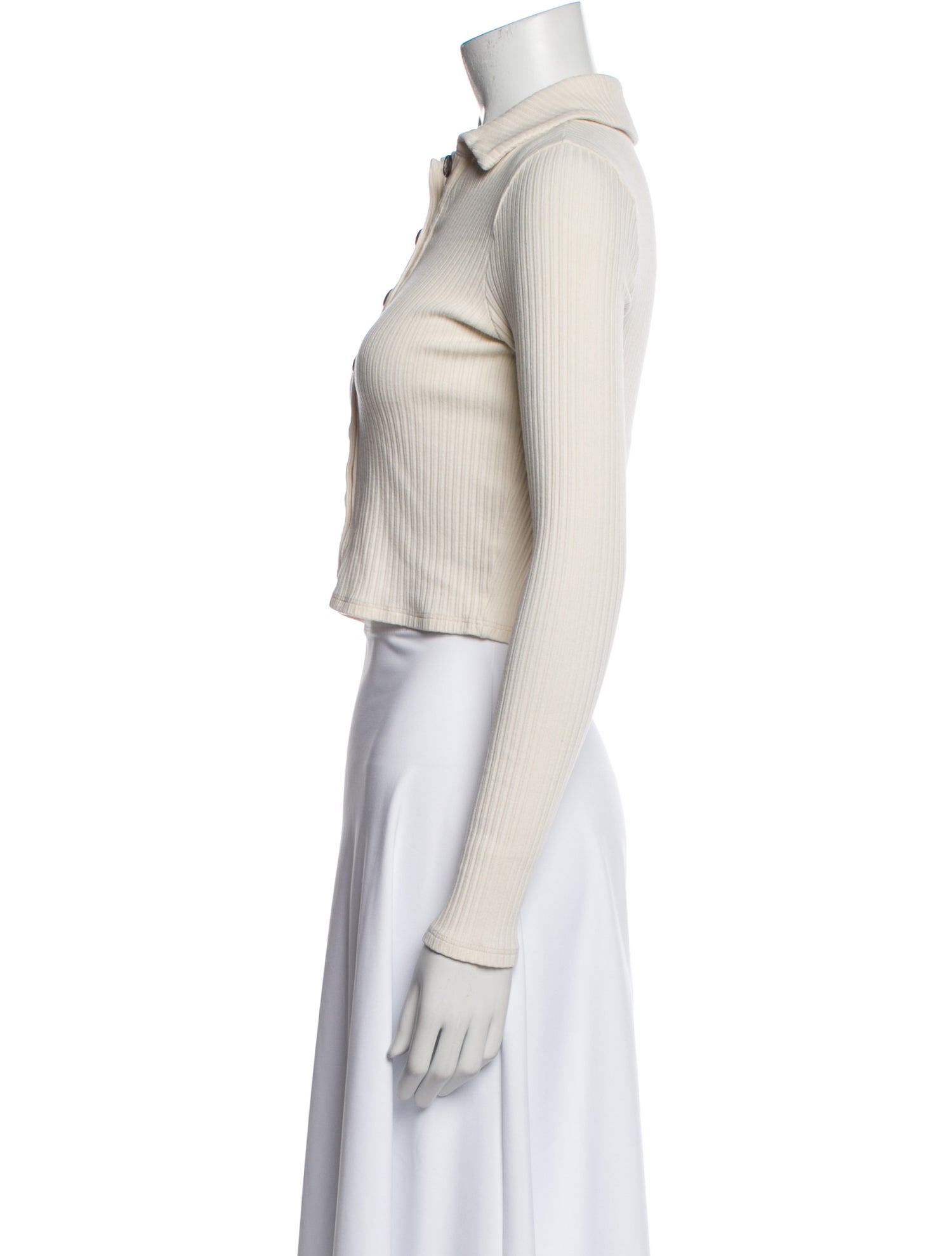 Reformation Long Sleeve Crop Top