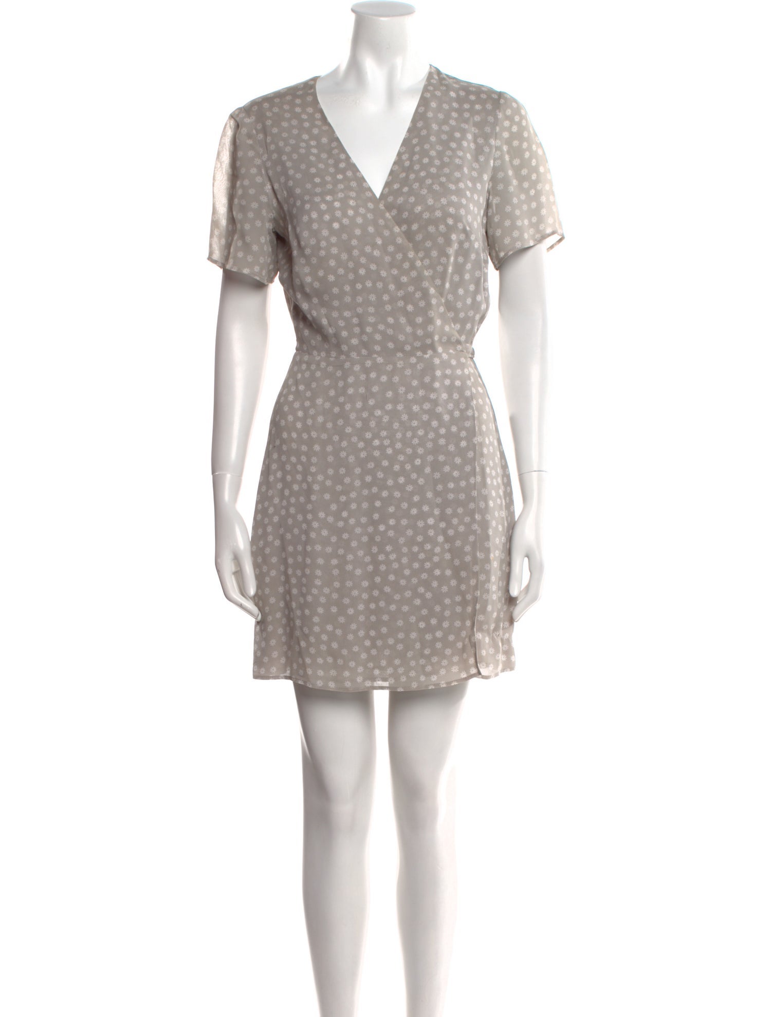 Reformation Polka Dot Print Mini Dress