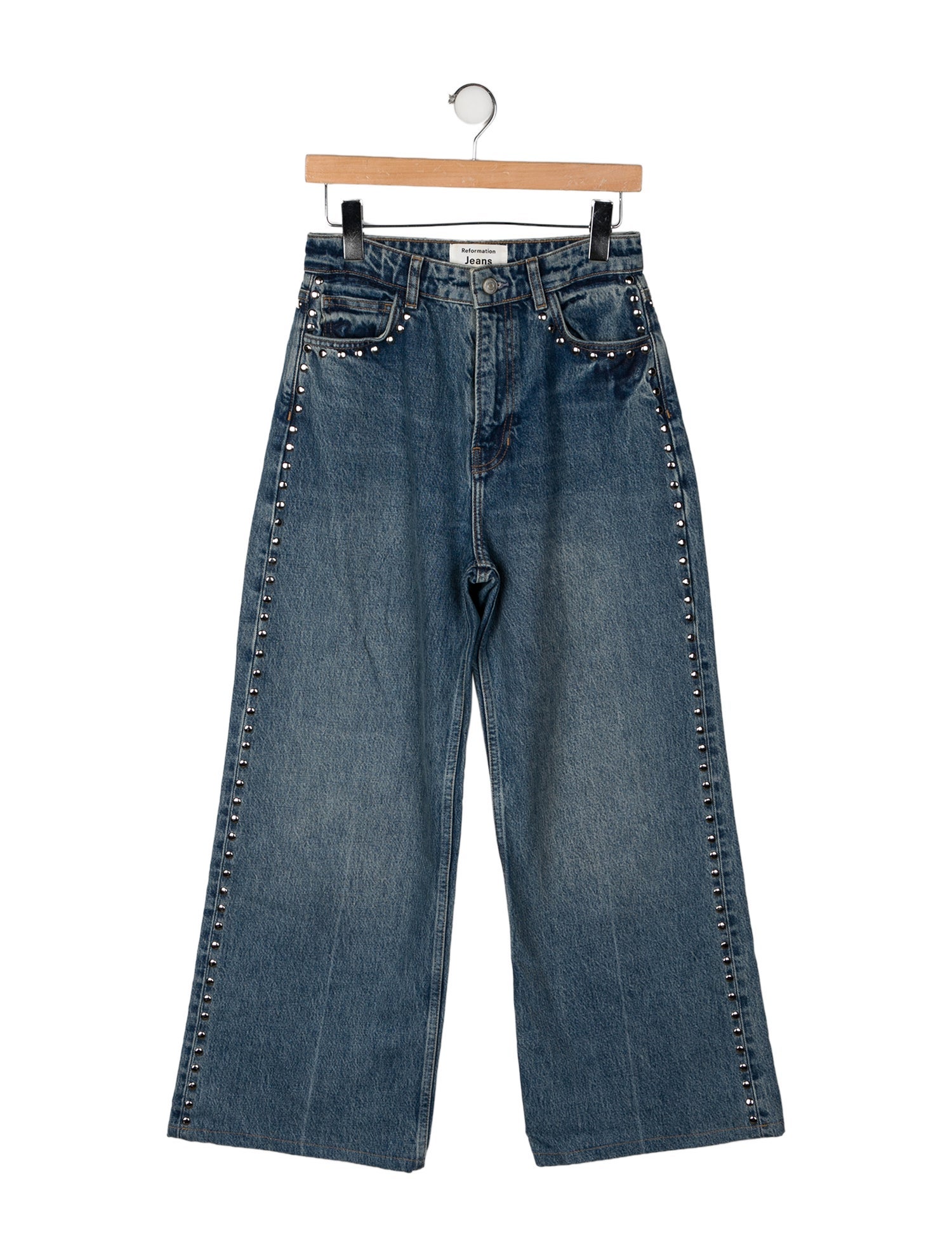 Reformation High-Rise Wide Leg Jeans