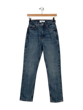 Reformation High-Rise Straight Leg Jeans