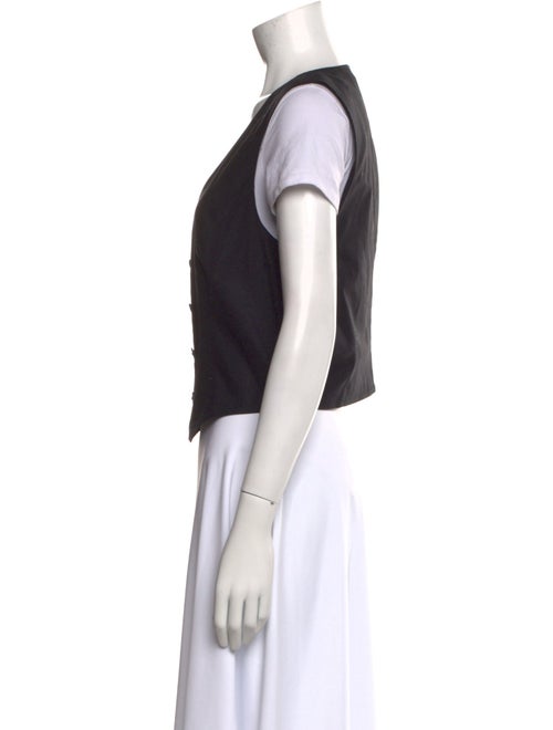 Reformation V-Neck Short Sleeve Crop Top