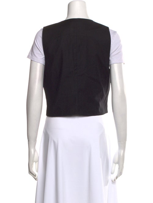 Reformation V-Neck Short Sleeve Crop Top