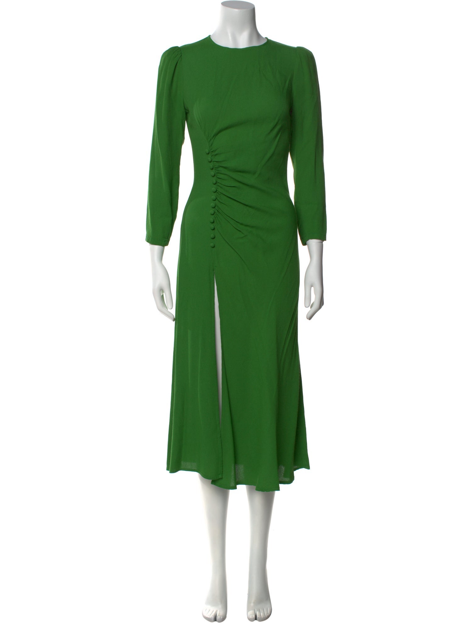 Reformation Crew Neck Midi Length Dress