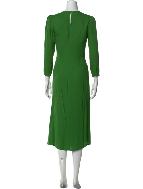 Reformation Crew Neck Midi Length Dress