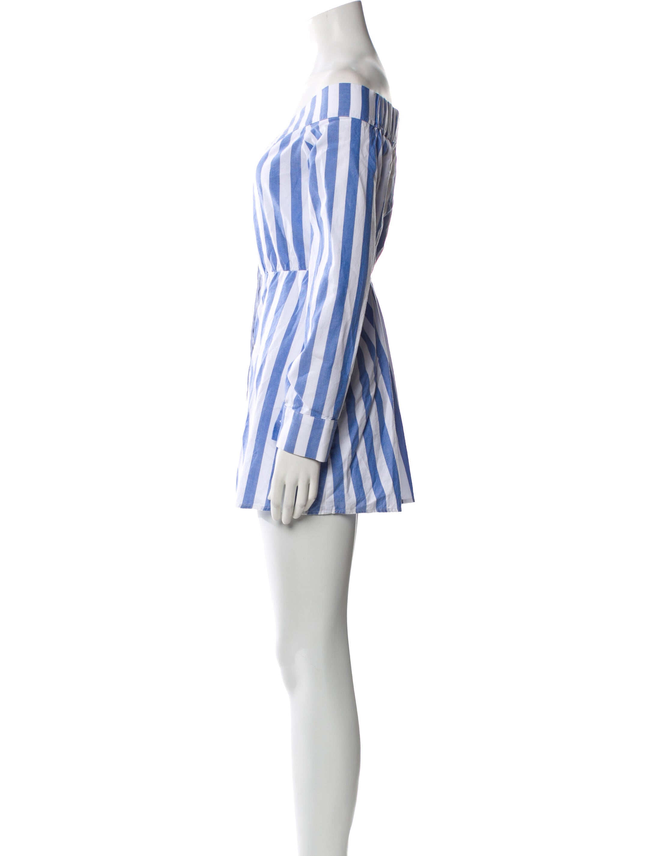 Reformation Striped Mini Dress