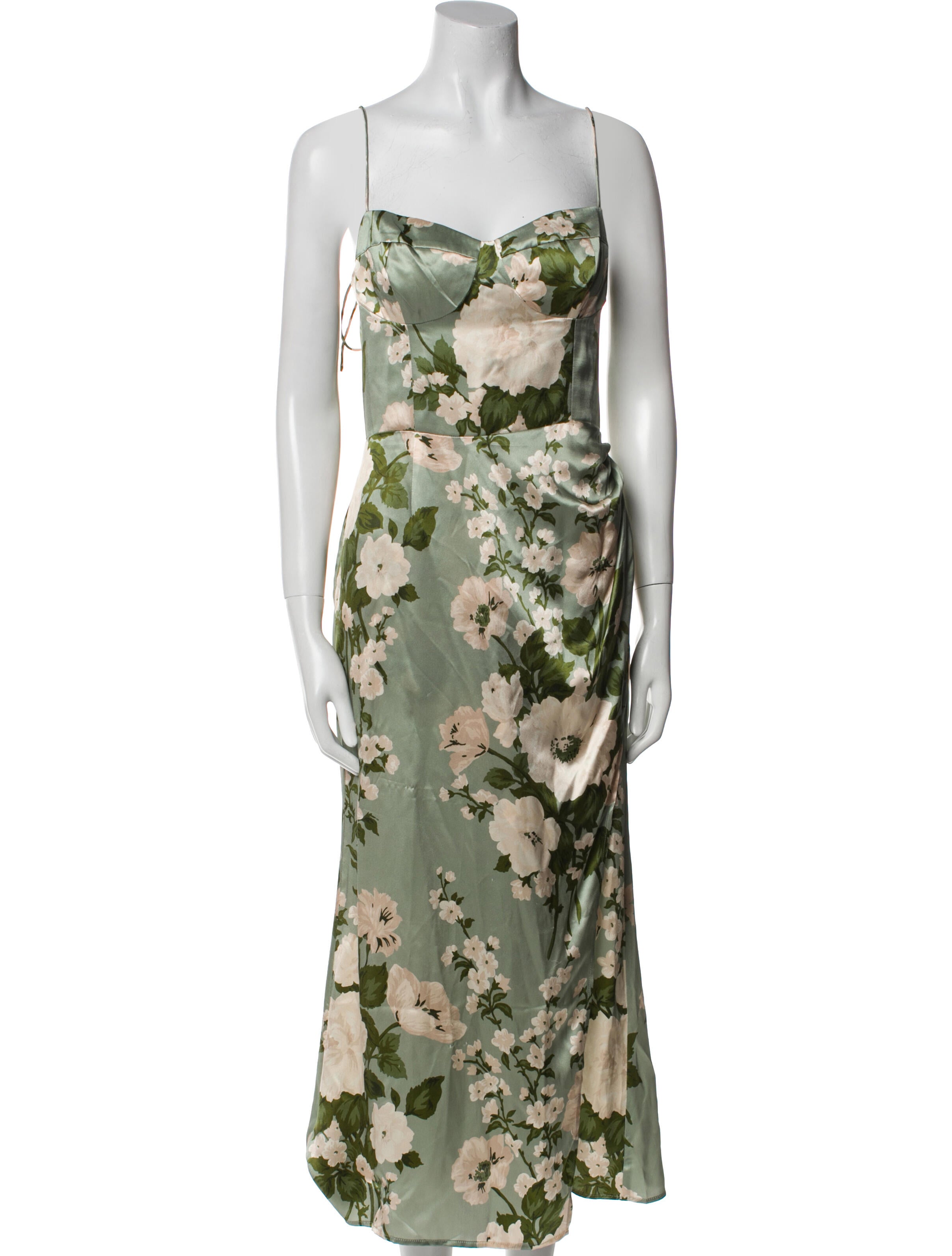 Reformation Silk Long Dress w/ Tags