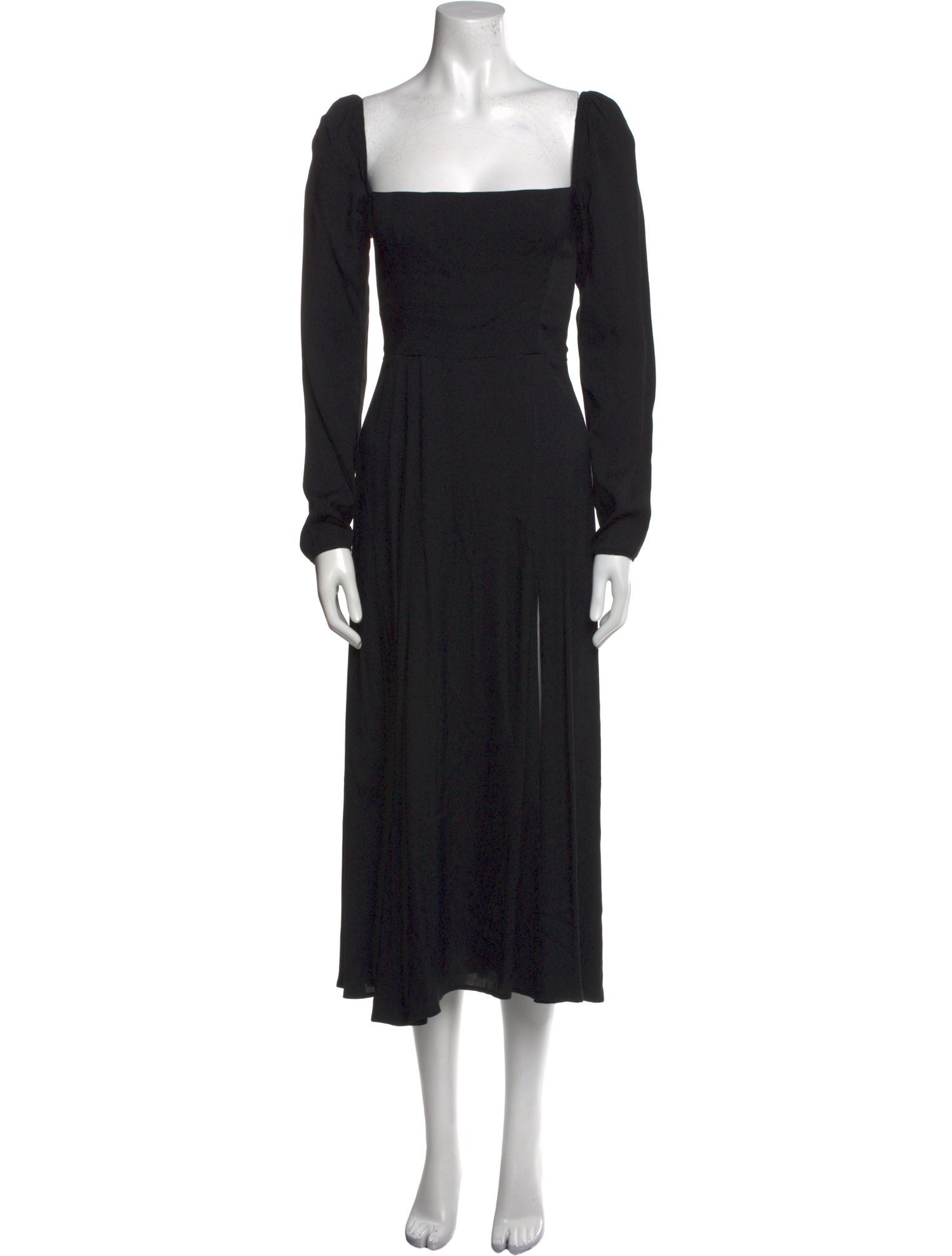 Reformation Square Neckline Long Dress
