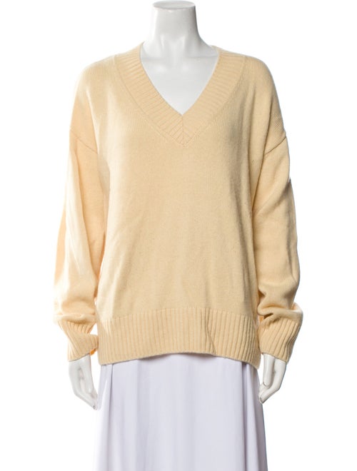 Reformation Cashmere V-Neck Sweater