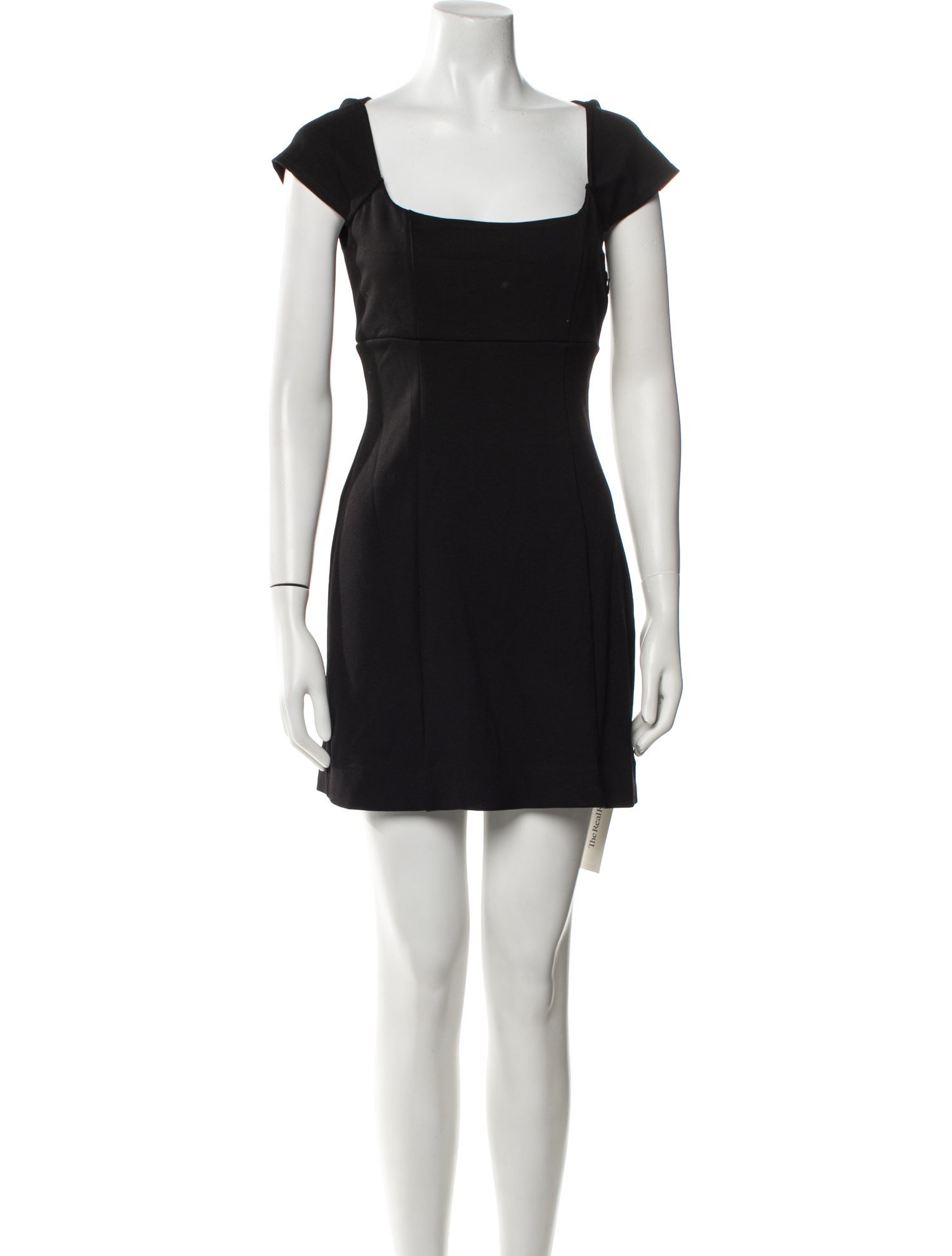 Reformation Square Neckline Mini Dress