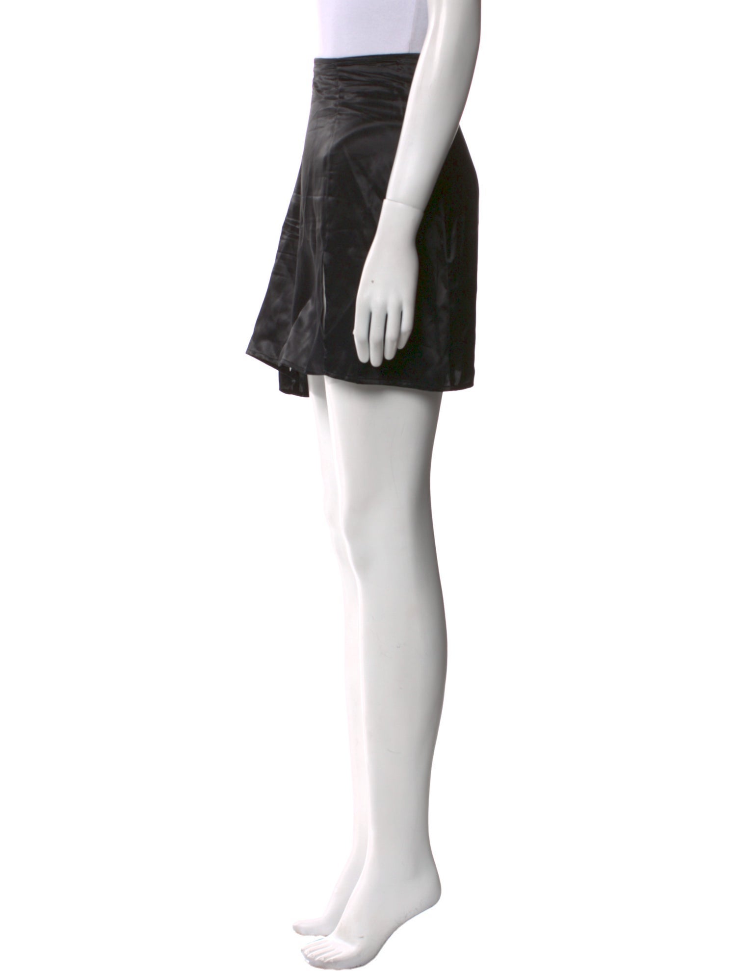 Reformation Silk Mini Skirt