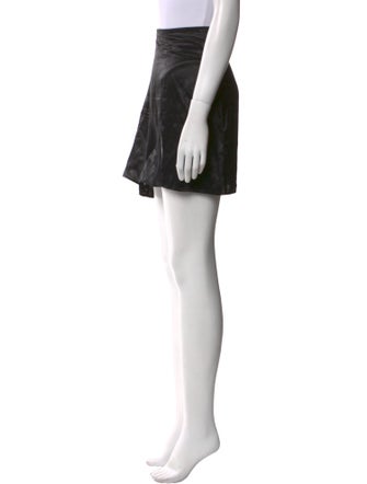 Reformation Silk Mini Skirt