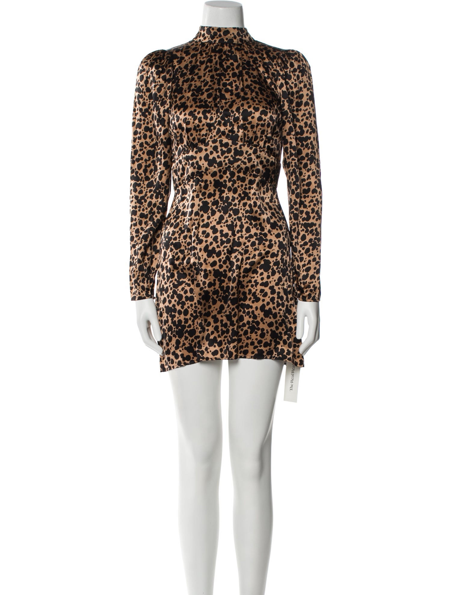 Reformation Silk Mini Dress