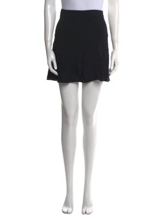 Reformation Ruffle Embellishment Mini Skirt