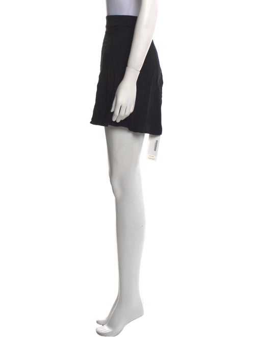 Reformation Ruffle Embellishment Mini Skirt