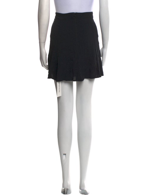 Reformation Ruffle Embellishment Mini Skirt