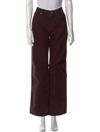 Reformation Mid-Rise Wide Leg Jeans