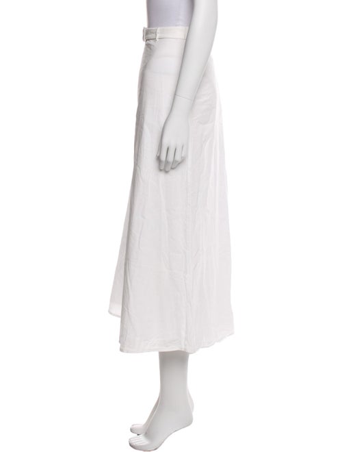 Reformation Ruffle Embellishment Midi Length Skirt