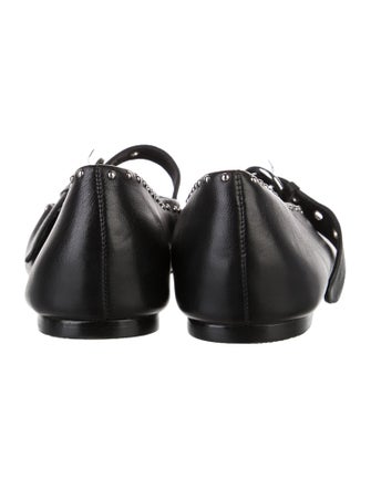 Reformation Leather Mary Jane Flats