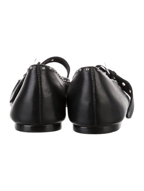 Reformation Leather Mary Jane Flats