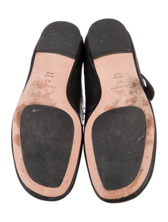 Reformation Leather Mary Jane Flats