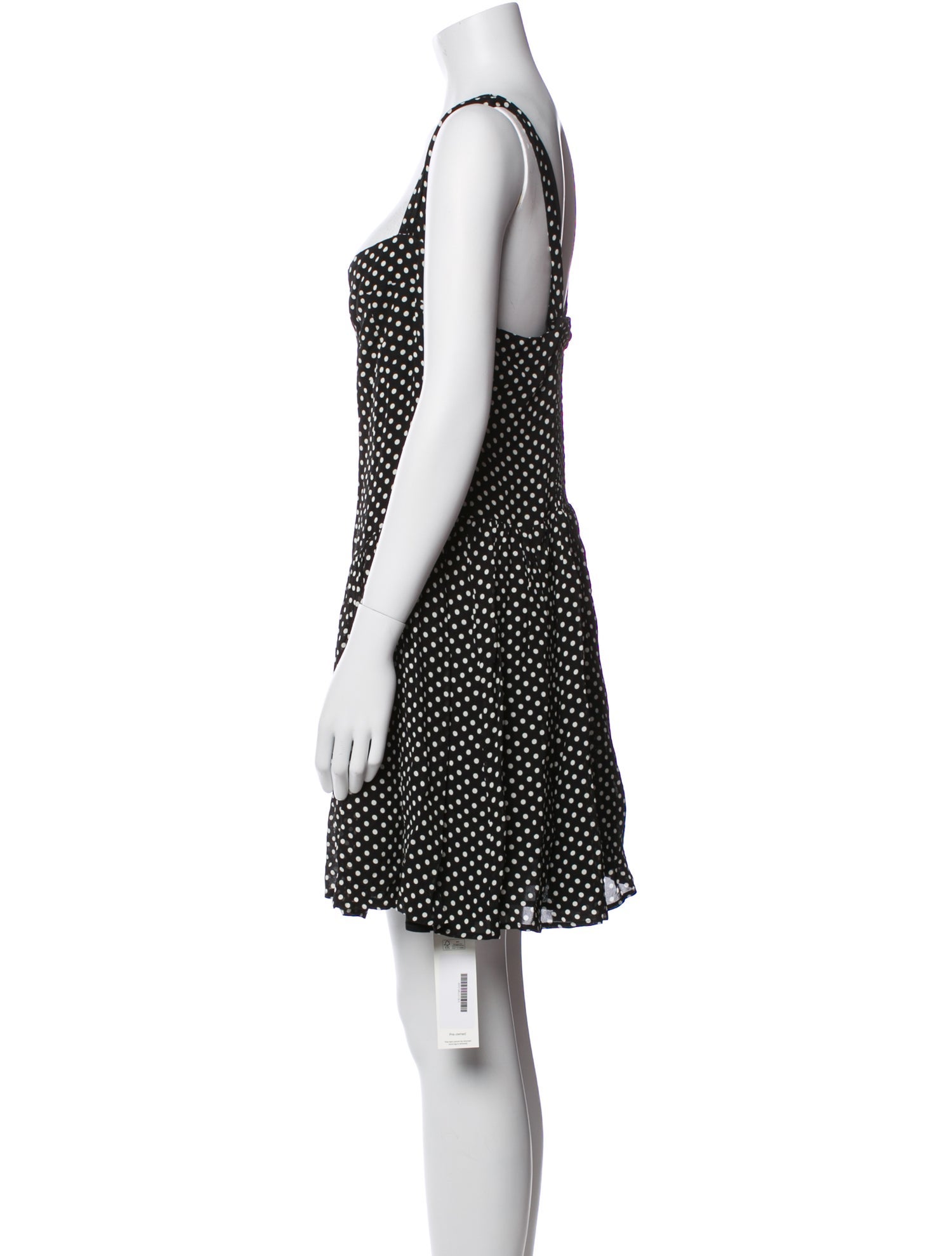 Reformation Polka Dot Print Mini Dress
