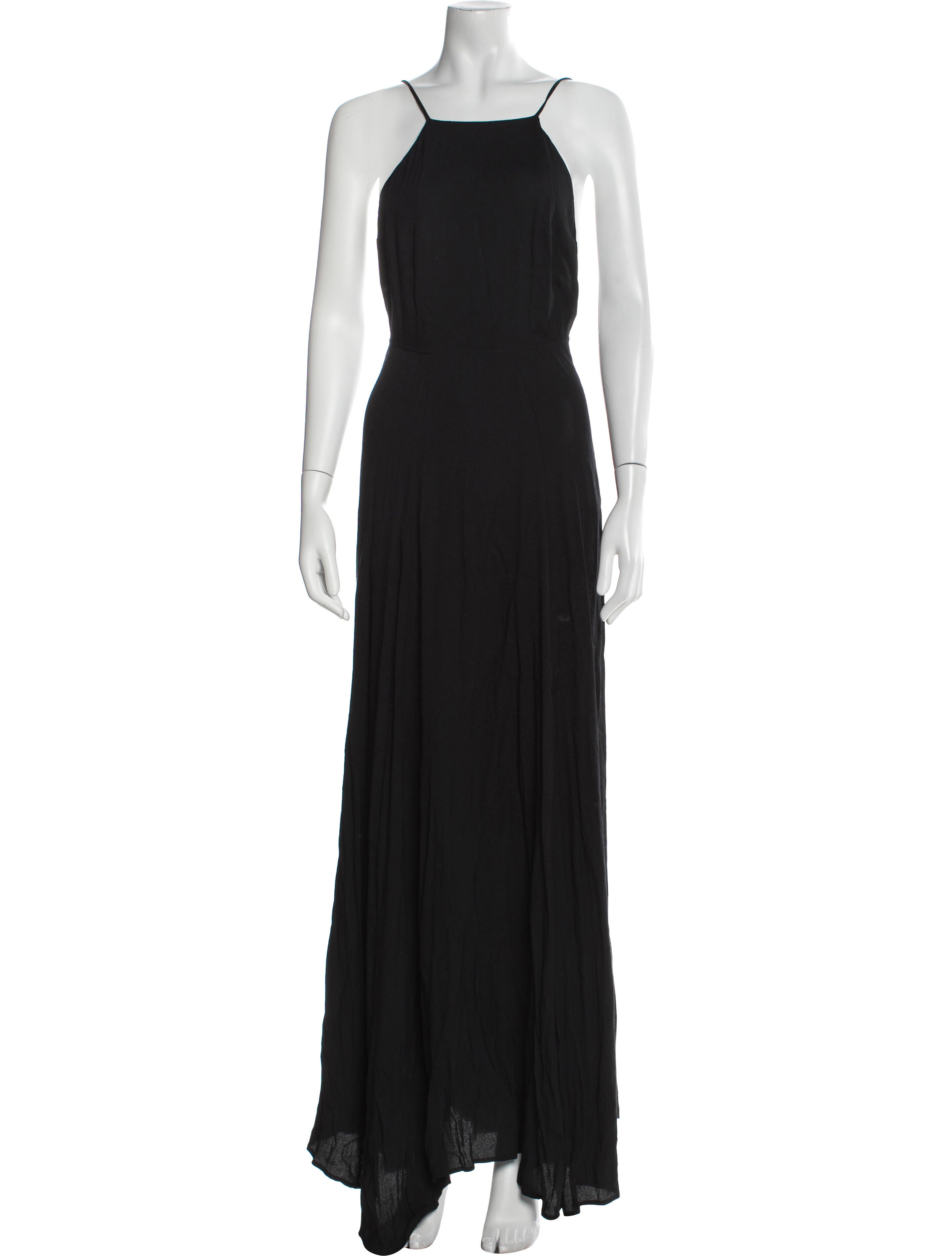 Reformation Square Neckline Long Dress
