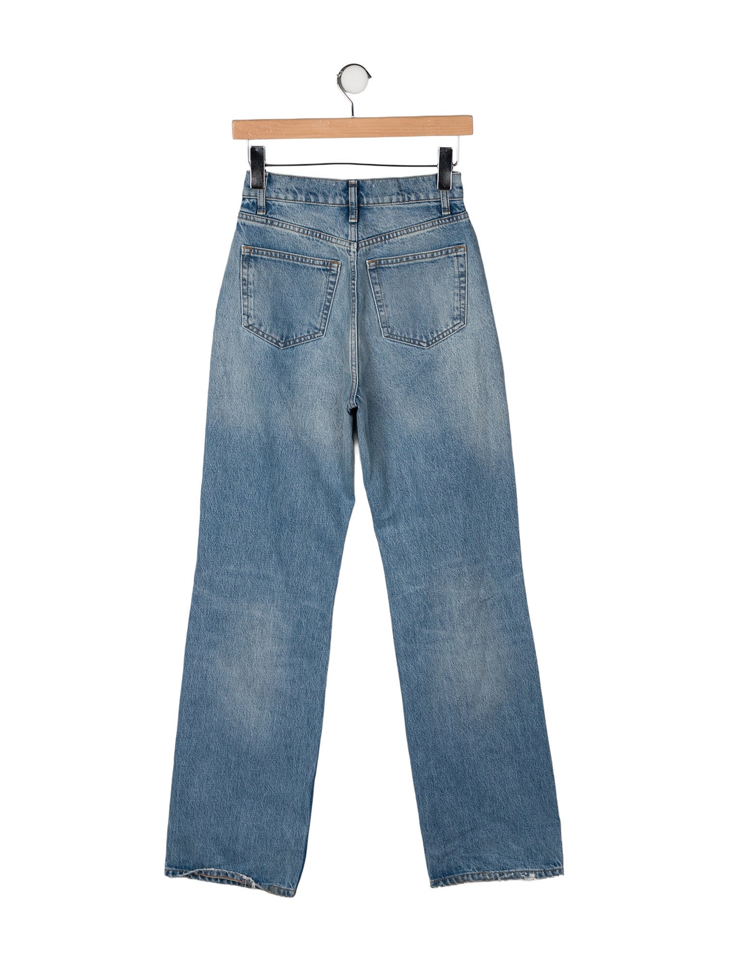 Reformation Mid-Rise Straight Leg Jeans
