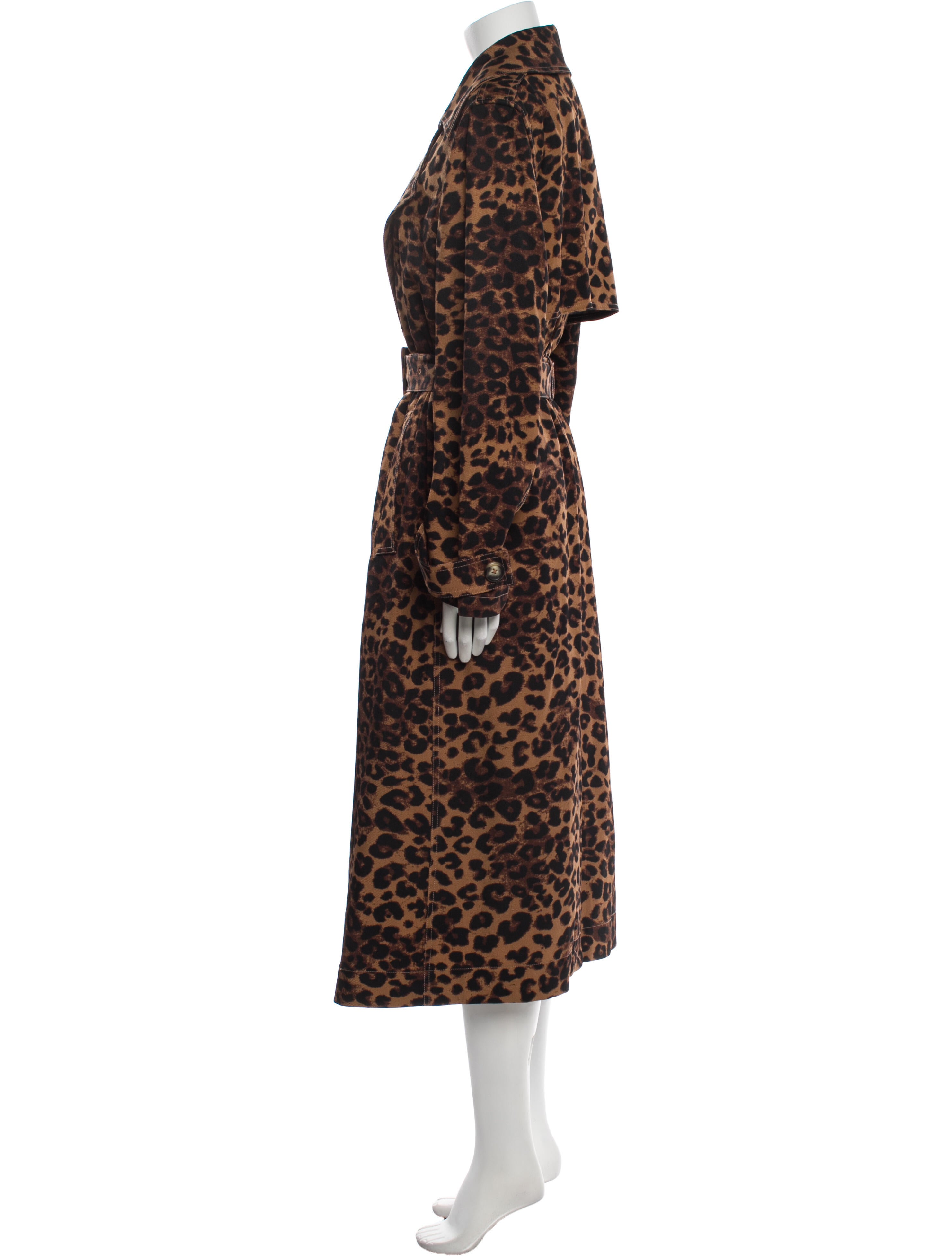 Reformation Animal Print Evening Jacket