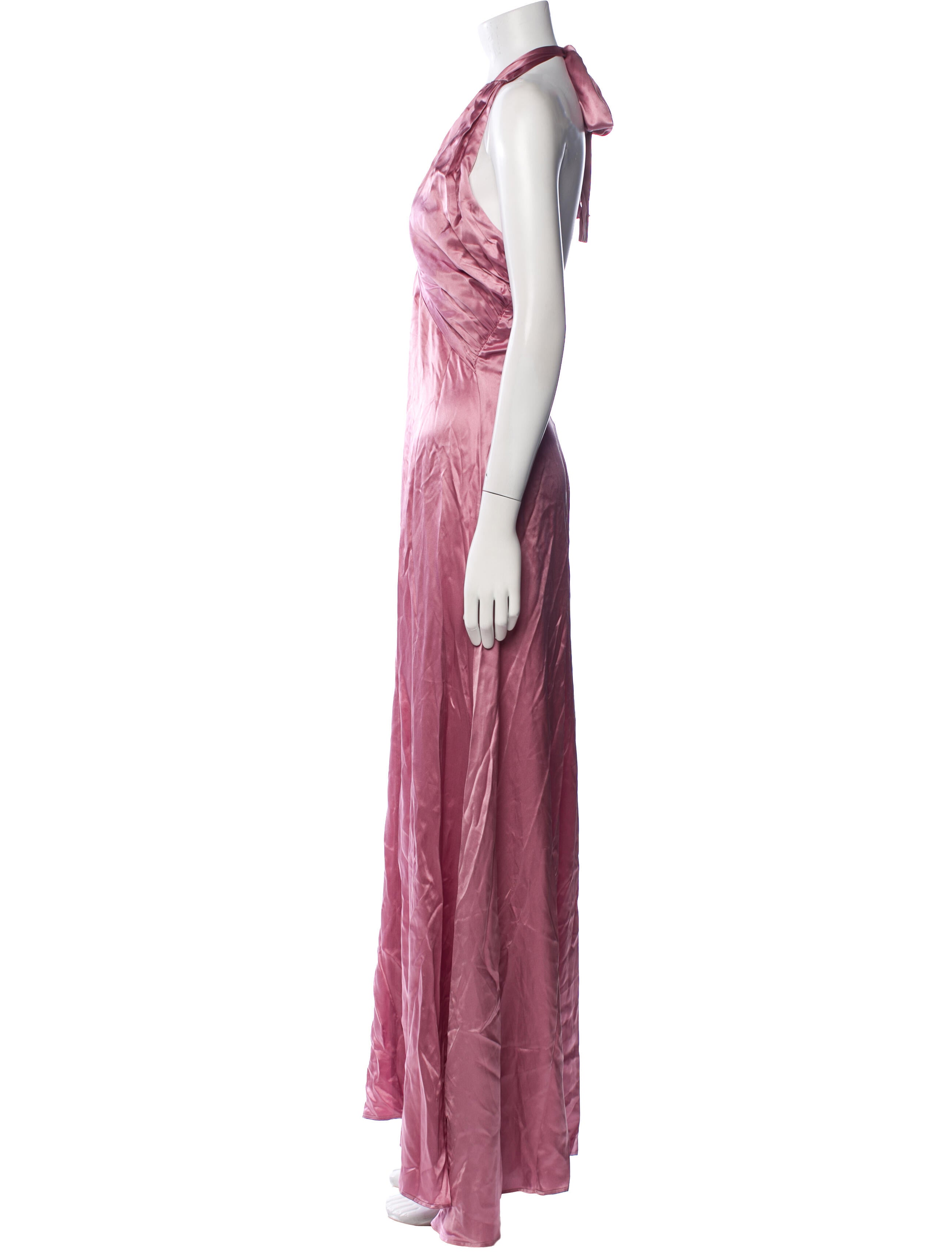 Reformation Silk Long Dress