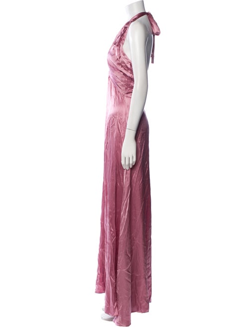 Reformation Silk Long Dress