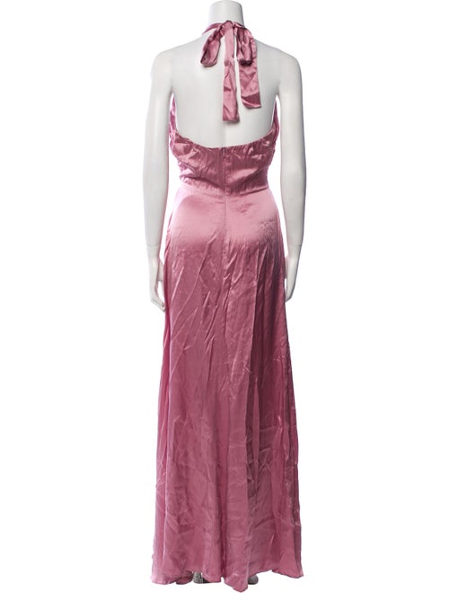 Reformation Silk Long Dress