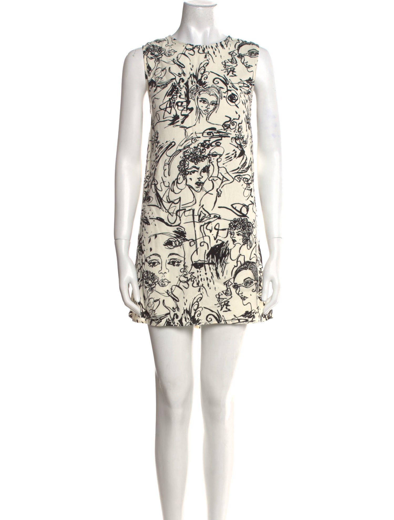 Reformation Printed Mini Dress
