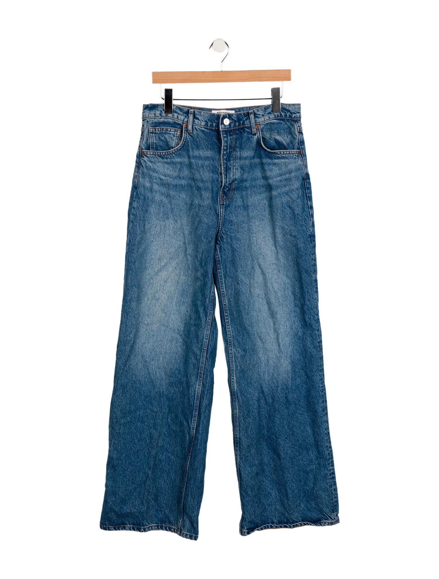 Reformation High-Rise Wide Leg Jeans