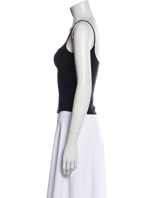Reformation Square Neckline Sleeveless Crop Top