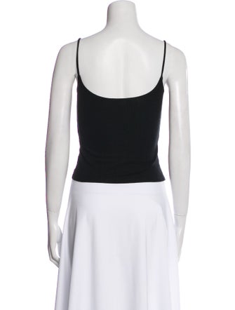 Reformation Square Neckline Sleeveless Crop Top