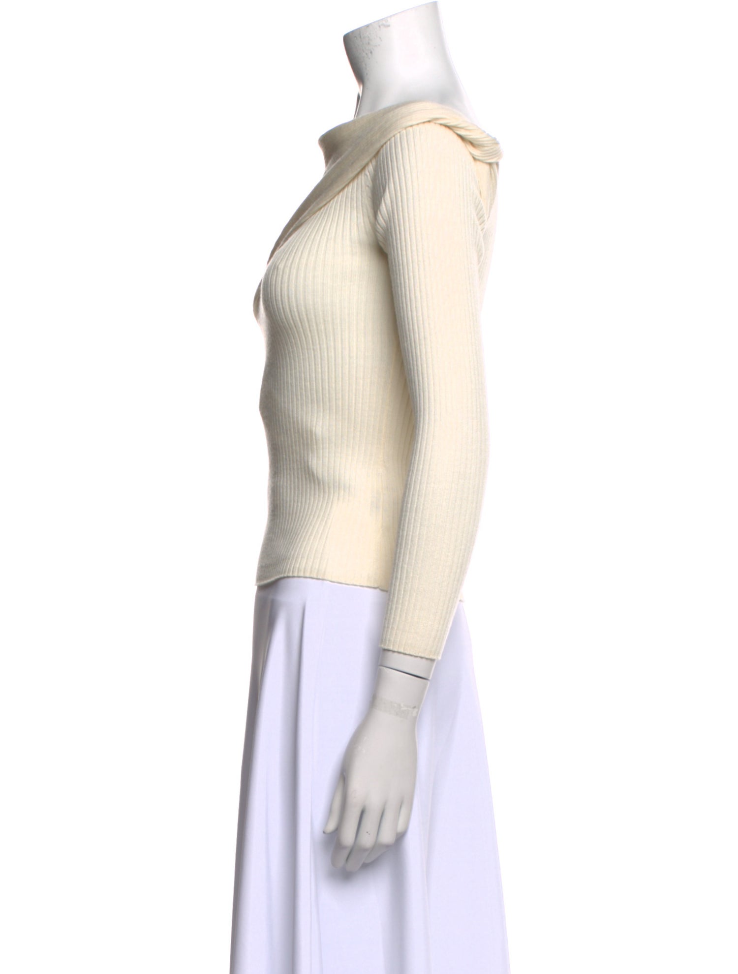 Reformation Wool Scoop Neck Sweater