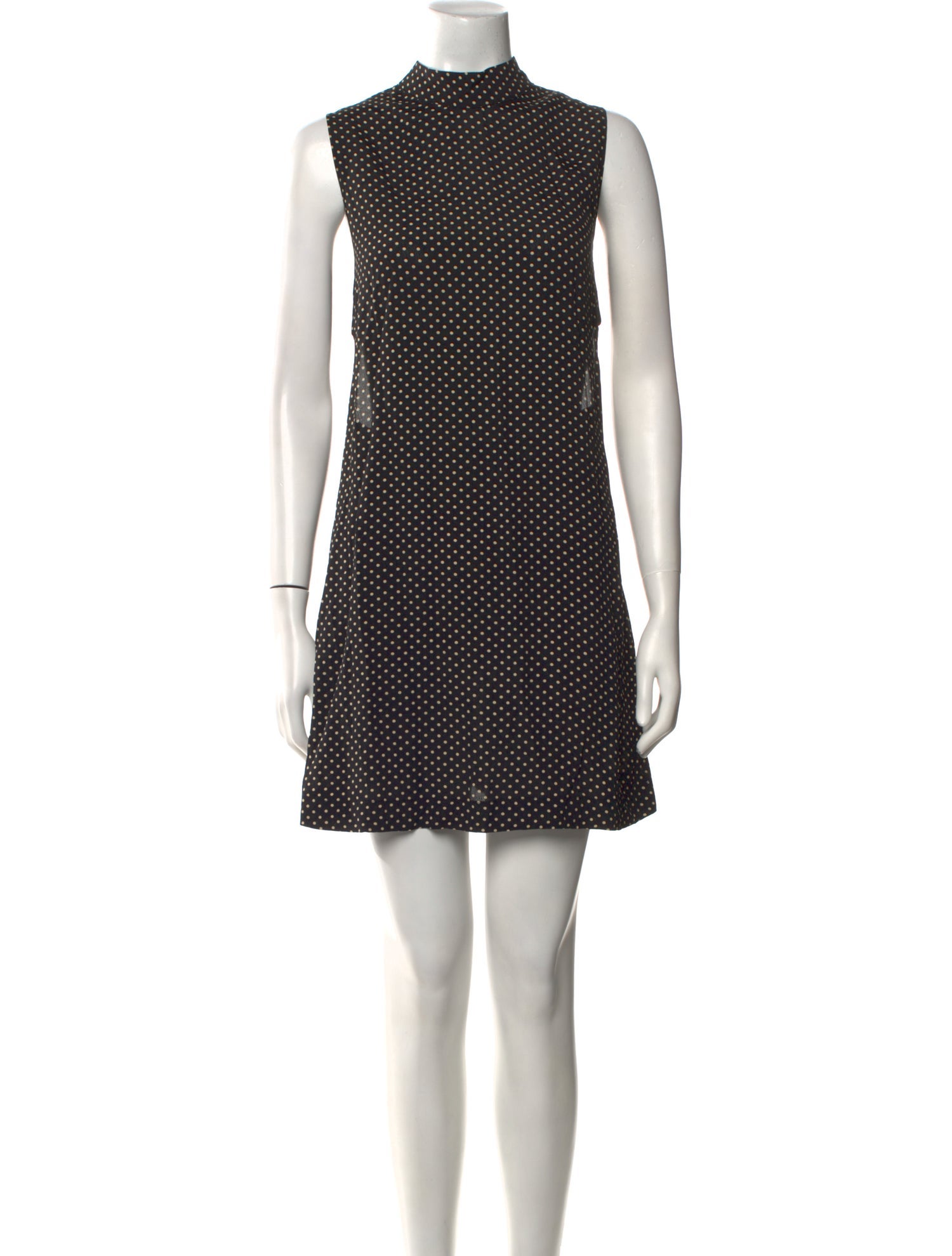 Reformation Polka Dot Print Mini Dress