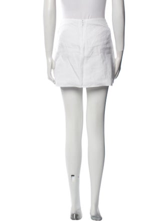 Reformation Linen Mini Skirt