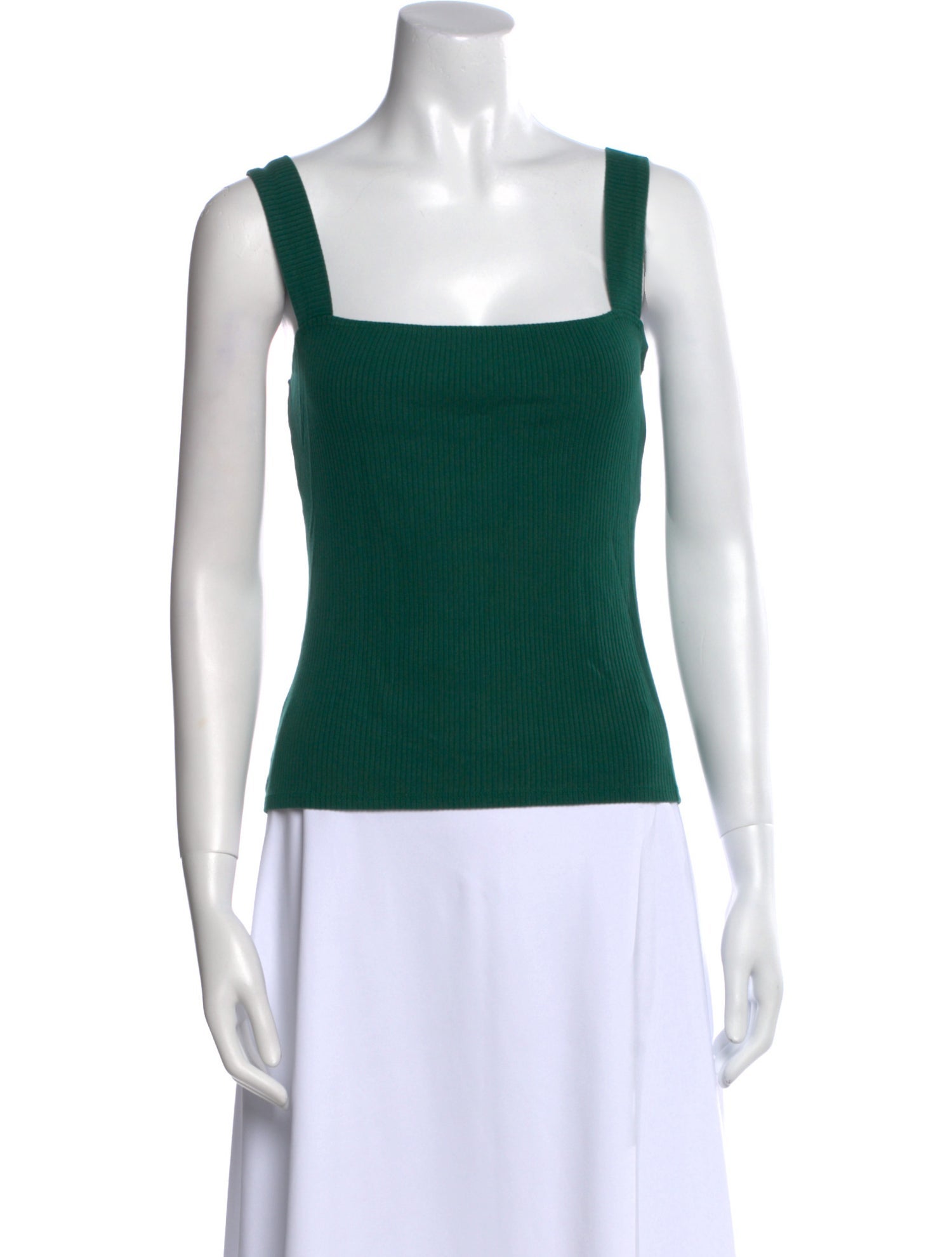 Reformation Square Neckline Sleeveless Top