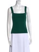 Reformation Square Neckline Sleeveless Top