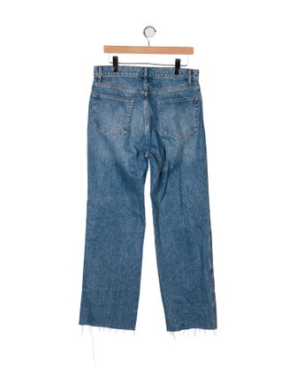 Reformation High-Rise Straight Leg Jeans