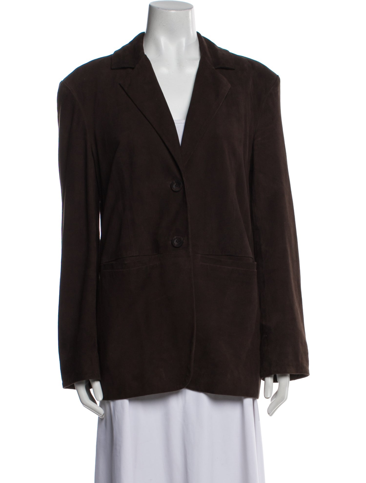 Reformation Leather Blazer