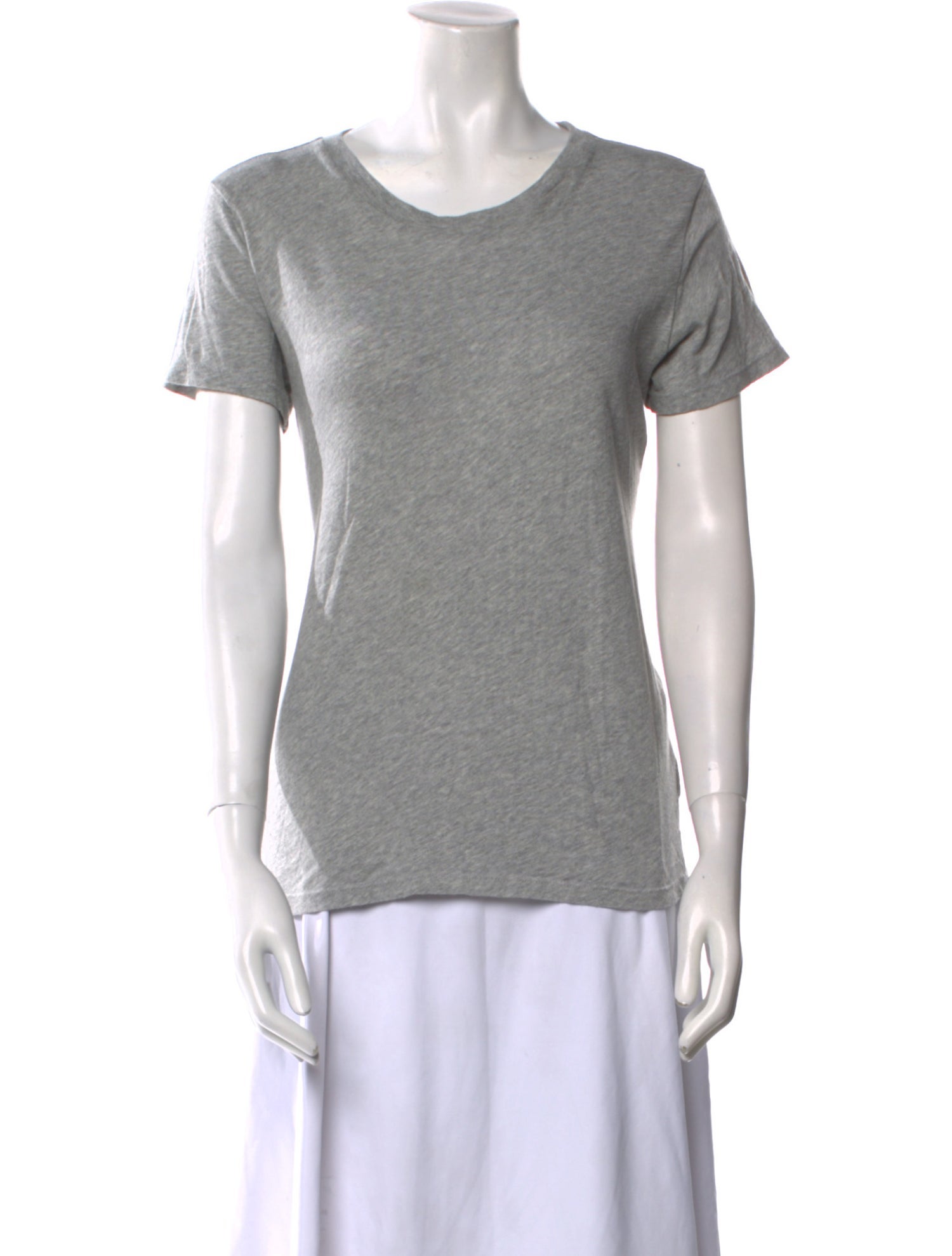 Reformation Scoop Neck Short Sleeve T-Shirt