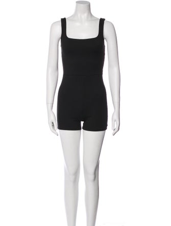 Reformation Square Neckline Romper