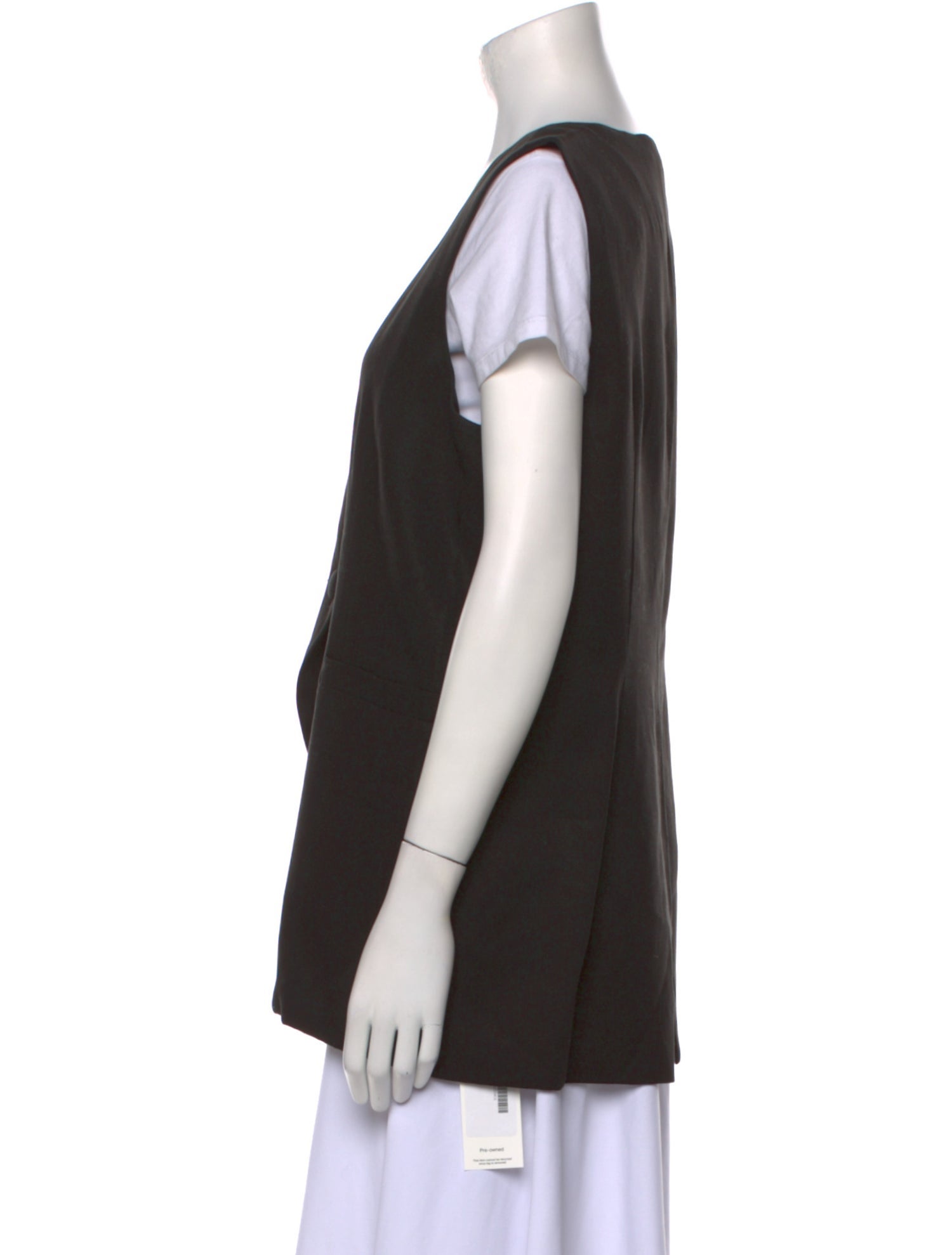 Reformation V-Neck Short Sleeve Blouse